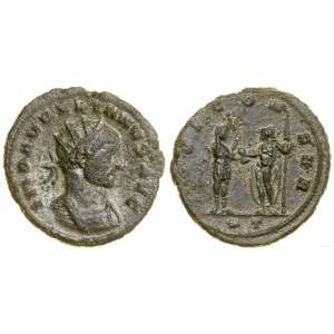 Cesarstwo Rzymskie, antoninian bilonowy, (272-274), Siscia