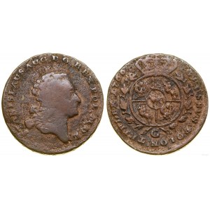 Polska, trojak, 1766 G, Warszawa