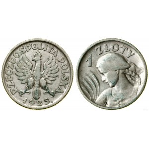 Polska, 1 złoty, 1925, Londyn