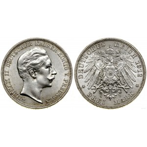 Niemcy, 3 marki, 1912 A, Berlin