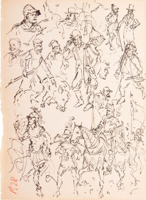 Tadeusz BARWECKI - SZEWCZYK (1912-1999), Z TEKI - Szkice moje; 1928
