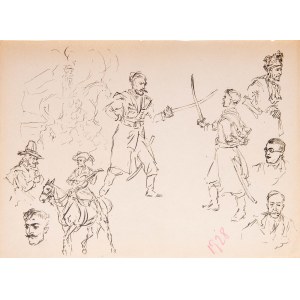 Tadeusz BARWECKI - SZEWCZYK (1912-1999), From TEKI - My Sketches; 1928