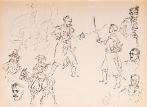 Tadeusz BARWECKI - SZEWCZYK (1912-1999), Z TEKI - Szkice moje; 1928