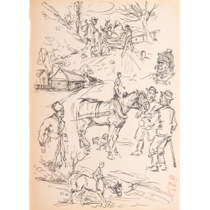 Tadeusz BARWECKI - SZEWCZYK (1912-1999), From TEKI - My Sketches; 1928