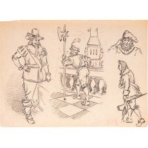 Tadeusz BARWECKI - SZEWCZYK (1912-1999), Z TEKI - Szkice moje; 1927