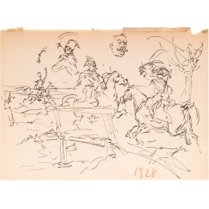 Tadeusz BARWECKI - SZEWCZYK (1912-1999), Z TEKI - Szkice moje; 1928