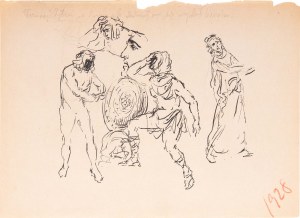 Tadeusz BARWECKI - SZEWCZYK (1912-1999), Z TEKI - Szkice moje; 1928