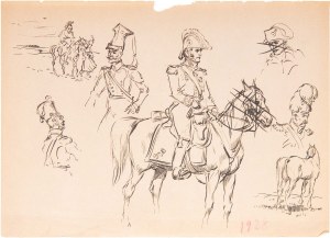 Tadeusz BARWECKI - SZEWCZYK (1912-1999), Z TEKI - Szkice moje; 1928