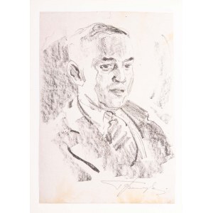 Tadeusz BARWECKI - SZEWCZYK (1912-1999), Portrait masculin