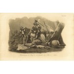 Émile ROUARGUE (1796 - 1865), Wladislas le Bref a la bataille de Plowe (1331); 1835/1836 (tłum. Władysław Łokietek w bitwie pod Płowcami)