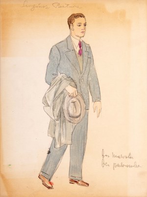 Tadeusz BARWECKI - SZEWCZYK (1912-1999), Projekt kostiumu