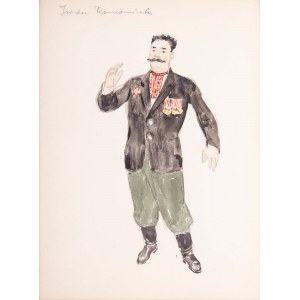 Tadeusz BARWECKI - SZEWCZYK (1912-1999), Projekt kostiumu