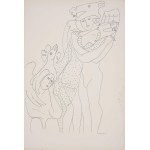 Krystyna SADOWSKA (1912 - 1990), Scena alegoryczna;1979