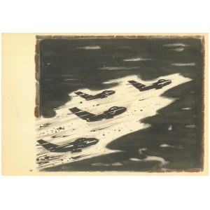 Tadeusz KULISIEWICZ (1899-1988), STALOWE PTAKI/ PURSUE; 1966