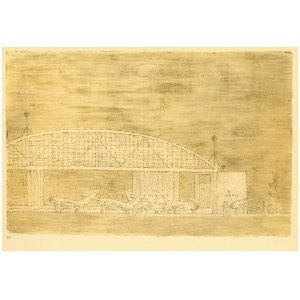 Tadeusz KULISIEWICZ (1899-1988), STALOWE PTAKI/ Hangar; 1966