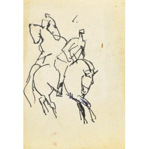 Ludwik MACIĄG (1920-2007), Riders on Horses