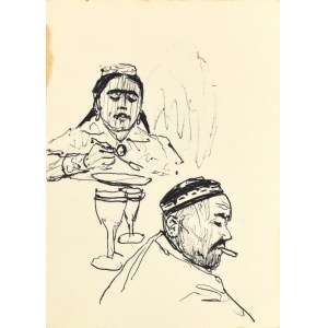 Ludwik MACIĄG (1920-2007), Popiersie kobiety oraz mężczyzny