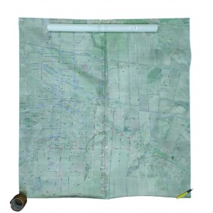 Wojna w Ukrainie 2022-2024 -Mapa Taktyczna Rejonu Wsi Robotyne i Werbowe na Froncie Zaporoskim (Ukraińska)