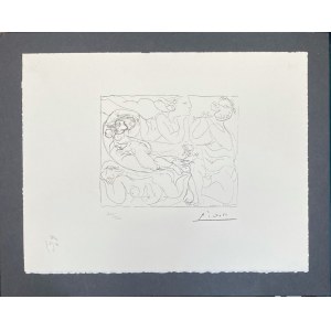 Pablo Picasso, Flecistka i trzy nagie kobiety
