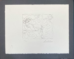 Pablo Picasso, Flecistka i trzy nagie kobiety
