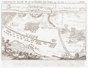 Matthäus Merian (1593 Bazylea - 1650 Schwalbach), Bitwa o Warszawę podczas wojny polsko-szwedzkiej, dzień trzeci, 30 lipca 1656, 1743