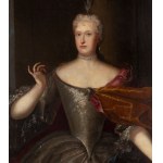Dresden Workshop, Portrait of Christina Eberhardine Hohenzollern, early 18th century.