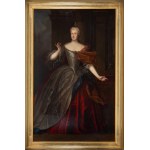 Dresden Workshop, Portrait of Christina Eberhardine Hohenzollern, early 18th century.