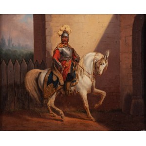 Maciej (Mateusz) Gaszyński (1805 - 1868), John III Sobieski on horseback, 1861