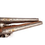 Paire de pistolets, Lazarino, Italie, fin du XVIIe siècle.