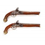 Paire de pistolets, Lazarino, Italie, fin du XVIIe siècle.