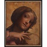 Antonio Allegri (Correggio), podle (1489 Correggio - 1534 Correggio), Hlava Madony.