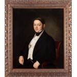 Polish painter, 19th century, Portrait of Lieutenant August Gierszta's son