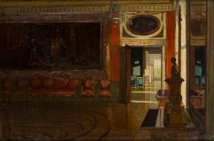 Błażej Iwanowski (1889 Jabłonna - 1966 Warszawa), Sala Audiencjonalna na Zamku Królewskim w Warszawie, I poł. XX w.
