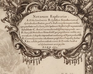 Erik Dahlbergh (1625 - 1703 ), Oblężenie Sandomierza 24 marca 1656, około 1696
