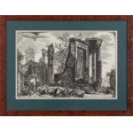Giovanni Battista Piranesi (1720 Mogliano Veneto - 1778 Řím), Tempio della Sibilla in Tivoli, kolem 1761