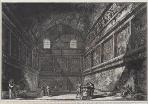 Giovanni Battista Piranesi (1720 Mogliano Veneto - 1778 Rzym), Tempio di Bacco, XIX w.