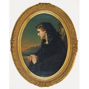Malarz nieokreślony, zachodnioeuropejski, XIX w., Portret kobiety