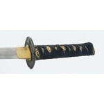 Wakizashi - krótki miecz japoński, sygn. BIZEN OSAFUNE SUKESADA w pochwie