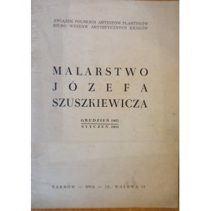 Gemälde von Jozef Szuszkiewicz Katalog der Ausstellung Tarnów 1963 /m.