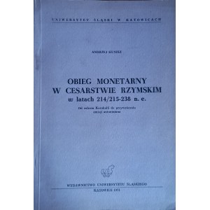 Monetary circulation in the Roman Empire in 214/215-238 AD. Andrew Kunisz /m.