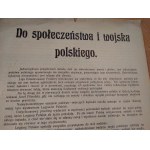 To the public and the Polish Army League of Polish Statehood 1916.