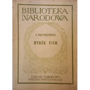 A Selection of Writings Stanislaw Przybyszewski