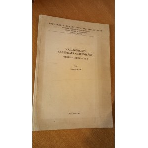 Nejstarší hnězdenský kalendář Bolz /m.