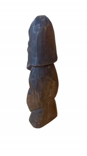 Świątek folk sculpture wood 1960s