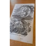 Pocieszycielka Strapionych Consolatrix Afflictorum akwaforta XVIII w.