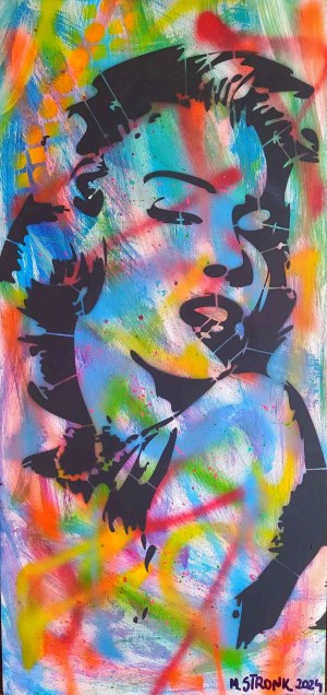 Mateusz Stronk, Marilyn Monroe Graffiti Face2