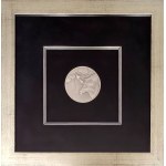 Salvador Dali, Two-sided silver medal from the 10 Commandments series