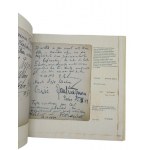 Beata Dorosz - Guest book by Jan Lechoń, 1999.