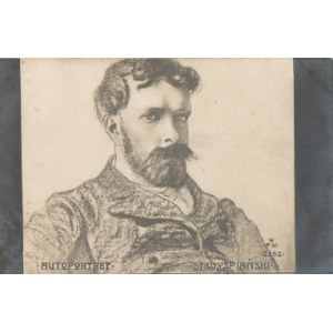 Postcard Self-Portrait Wyspianski