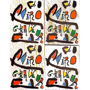 Joan Miró. Radierungen 4 volumes (complete), 1984-2001